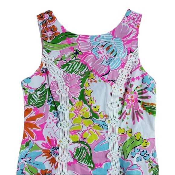 LILLY PULITZER for Target 20th Anniversary Nosey Posey Floral Dress Size 2 - Picture 4 of 7